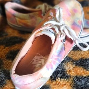 Tiedyed women's Van's Size 6.5